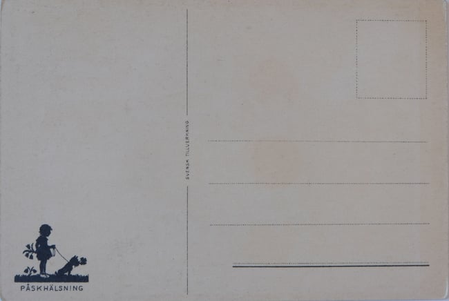 Vintage Easter Postcard no 6