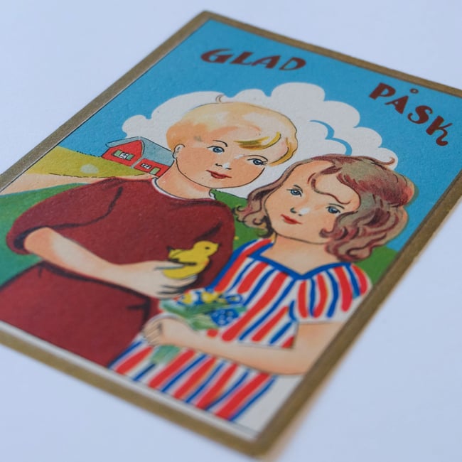 Vintage Easter Postcard no 3