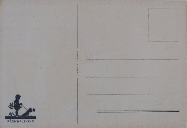 Vintage Easter Postcard no 3