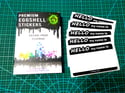 Free Shipping "Hello my name is"  Eggshell Stickers 50/100/200pcs