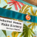 Marilyn Monroe quote Purse tropical print