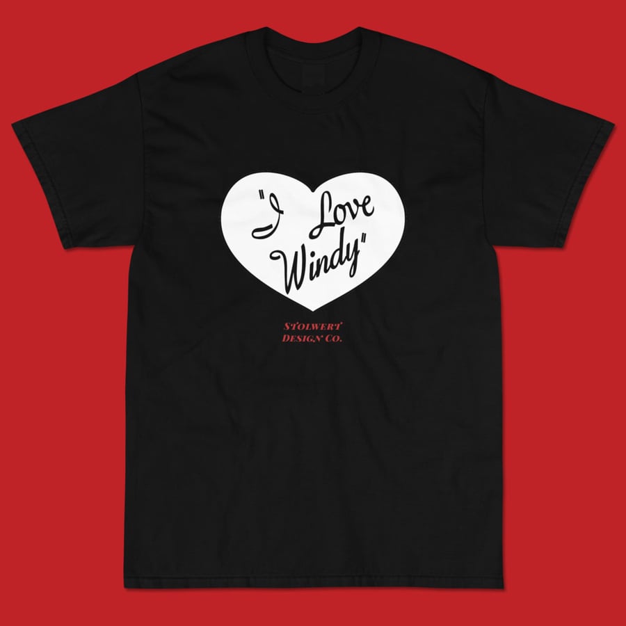 Image of 'I Love Windy' Men's T-Shirt