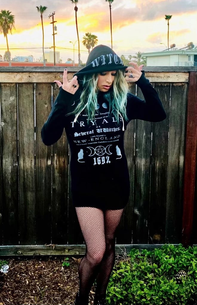 Image of Witch Tryals - Hoodie Dress