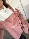 Plush luxury jumper jacket 