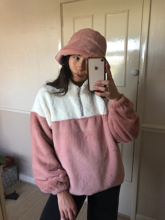 Plush luxury jumper jacket 