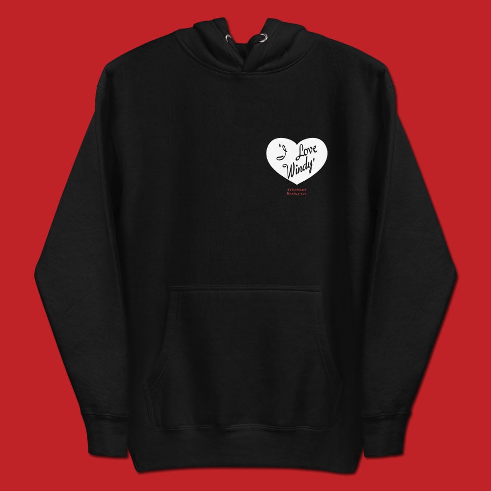Image of 'I Love Windy' Unisex Pullover Hoodie