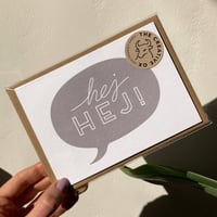 Image 2 of Hej Hej greeting card