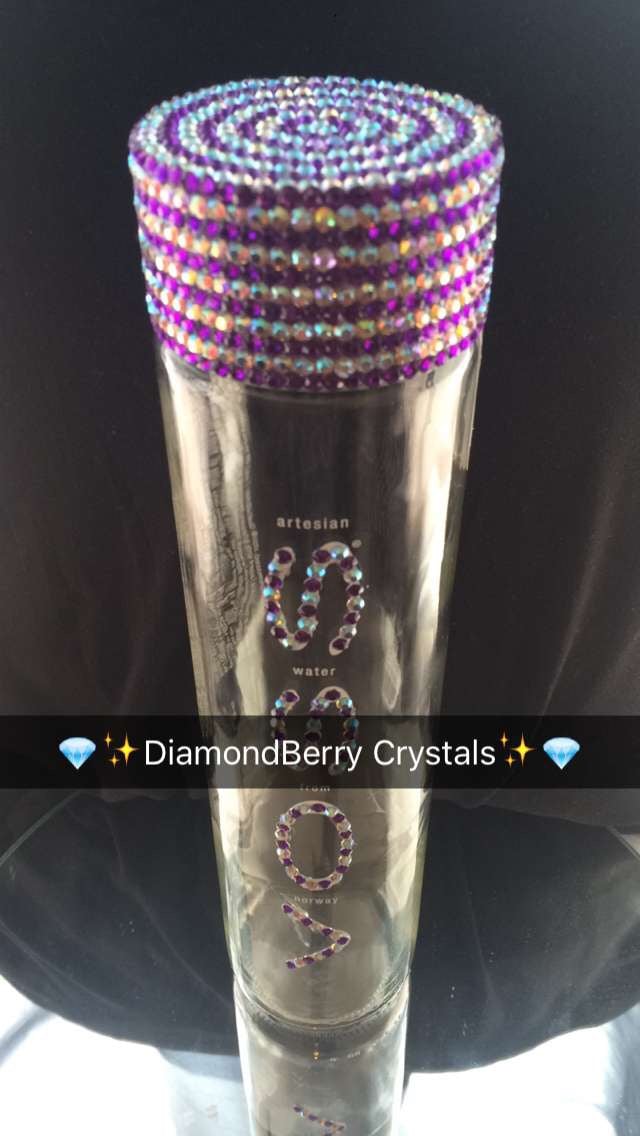 Image of Bling V water bottle