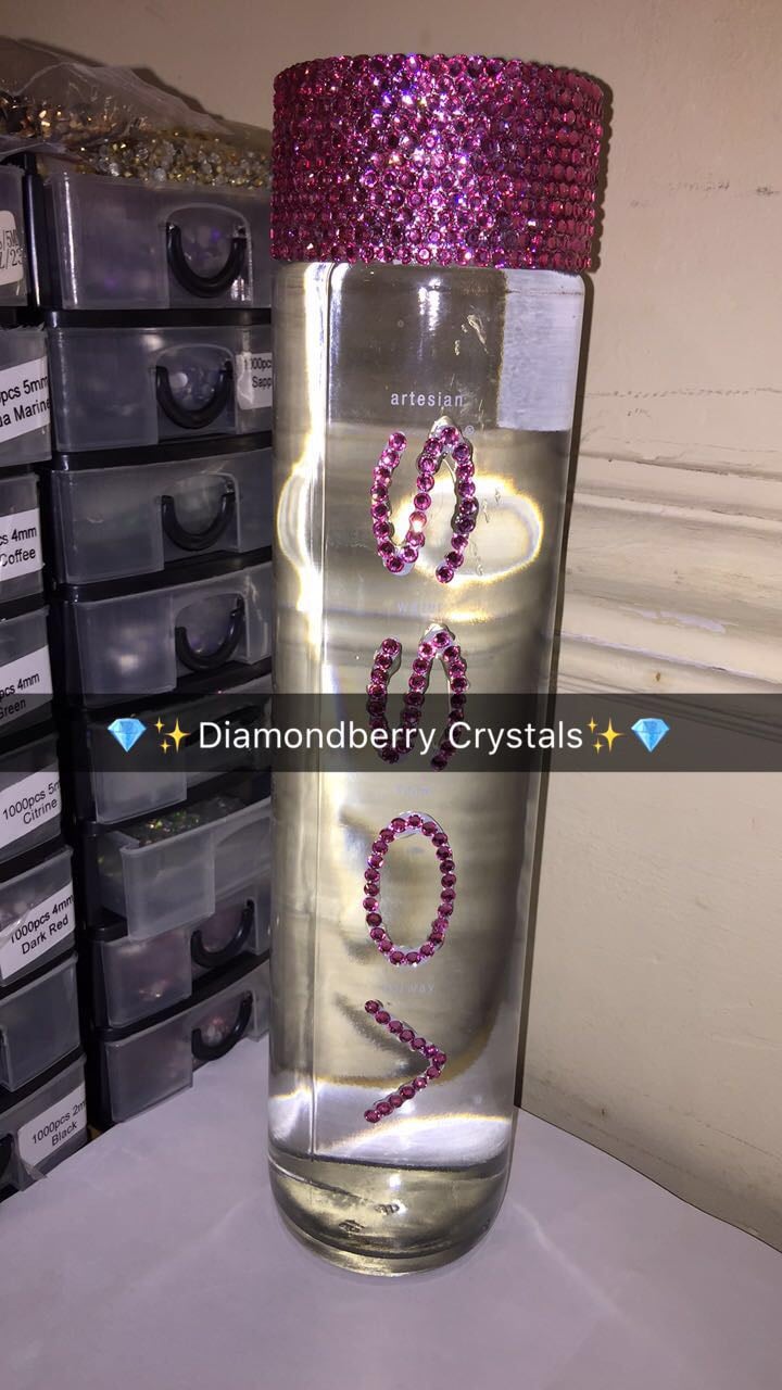 Image of Bling V water bottle