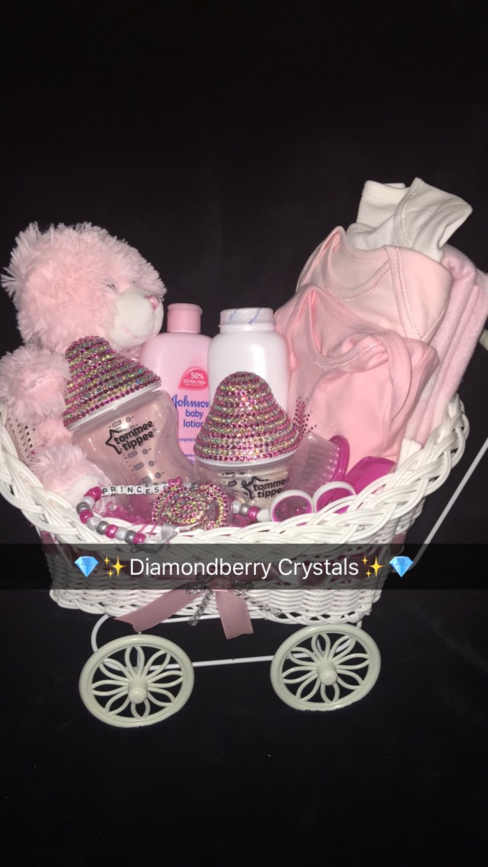 Pram hamper deals basket