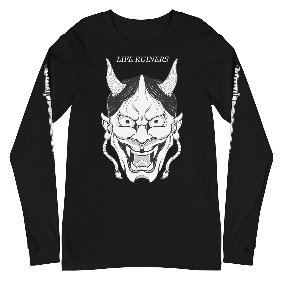 Image of Hannya | Unisex Long Sleeve Tee