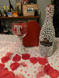 Image 3 of Glam bottle and glass