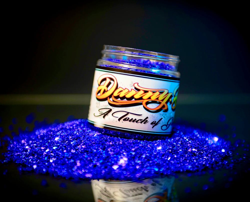 Image of DANNY D - BLUE CRUSHED GLASS 