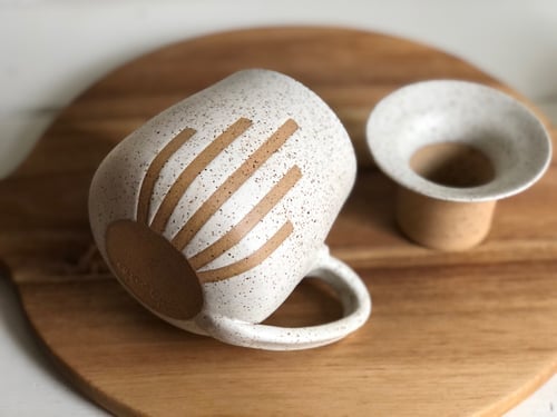 Image of Sunrise Mug and Tea Strainer Set