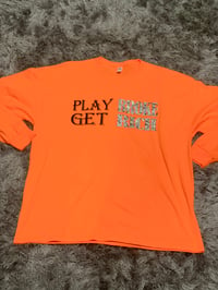 Orange Long Sleeve PBGR Tee