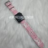 Pink and White LV Apple Watch Band 