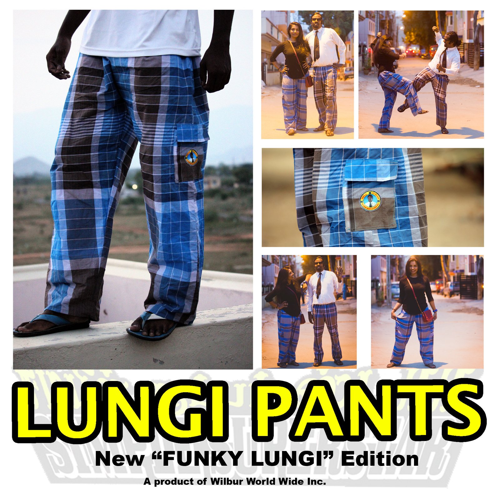 Lungi Pants: “Funky Lungi” Edition