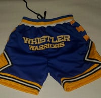 Image 1 of Whistler Warriors MESH BASKETBALL SHORTS