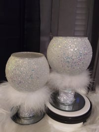 Image 3 of "Snowy Nights" Candleholders