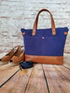 Camille Waxed Canvas Tote Bag