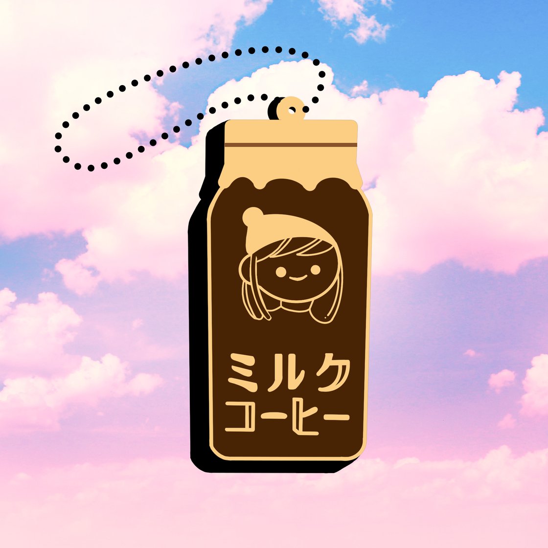 Image of Milk Coffee Chunky Charm