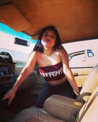 Burgundy Placaso Tube Top 