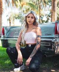 Image 2 of Baby Pink Placaso Tube Top 