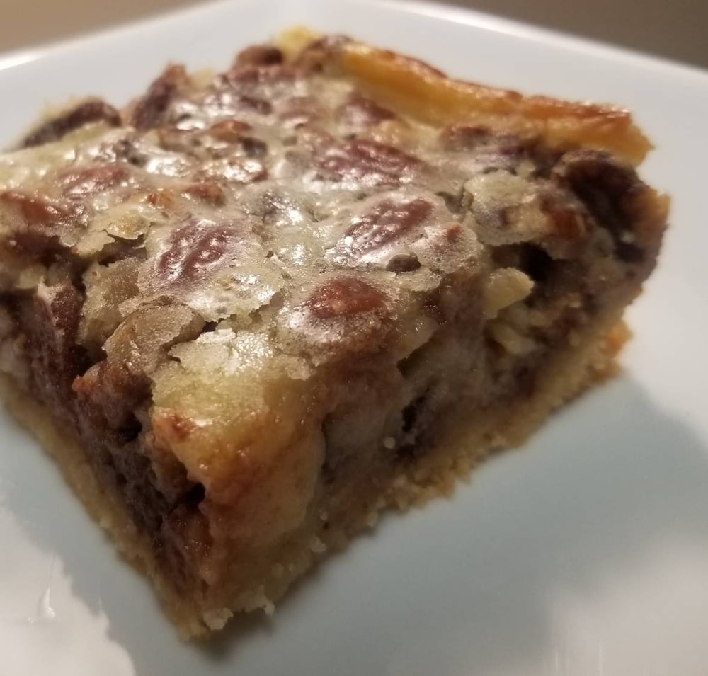 Image of Keto Pecan Pie Bars