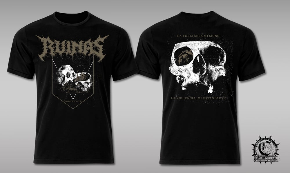 Image of RUINAS "Ikonoklasta" T-shirt