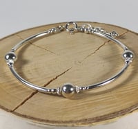 Image 1 of Sterling silver bangle bracelet