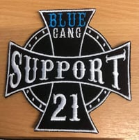Support 21 Iron Cross Patch 