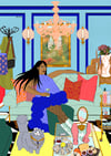 Brenhines (Queen) Print
