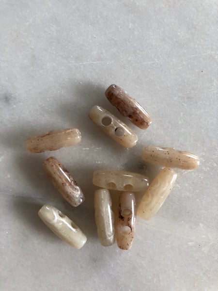 Image of Lys deluxe plastknap - 2,5 cm
