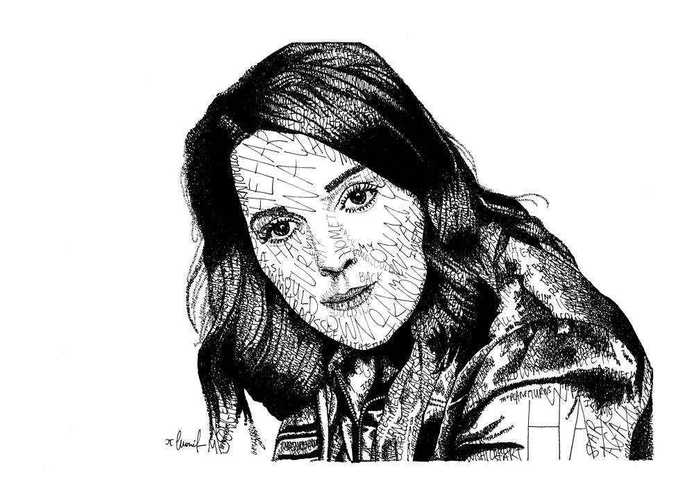 Image of Brandi Carlile Lyric Portrait