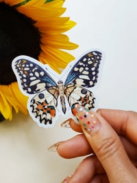 Image 1 of Butterfly sticker, vinyl, Waterproof and weather proof.