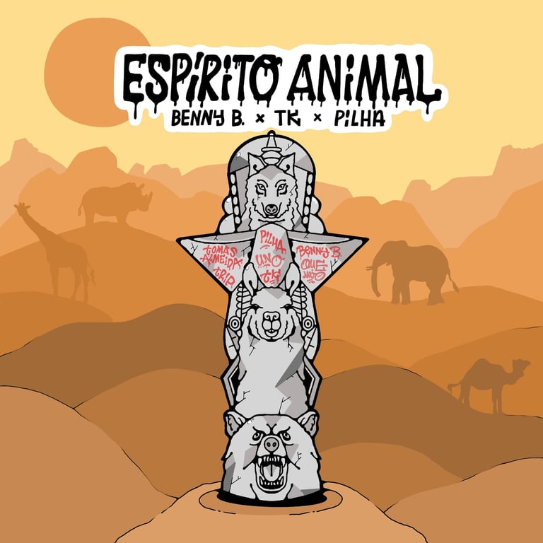 Espirito animal - Benny Broker x TK x Pilha / Dj Urso Pardrado