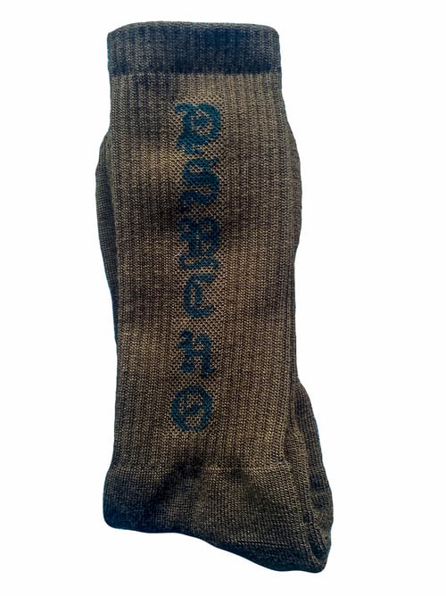 Image of TFG Brown/Black Psycho Socks