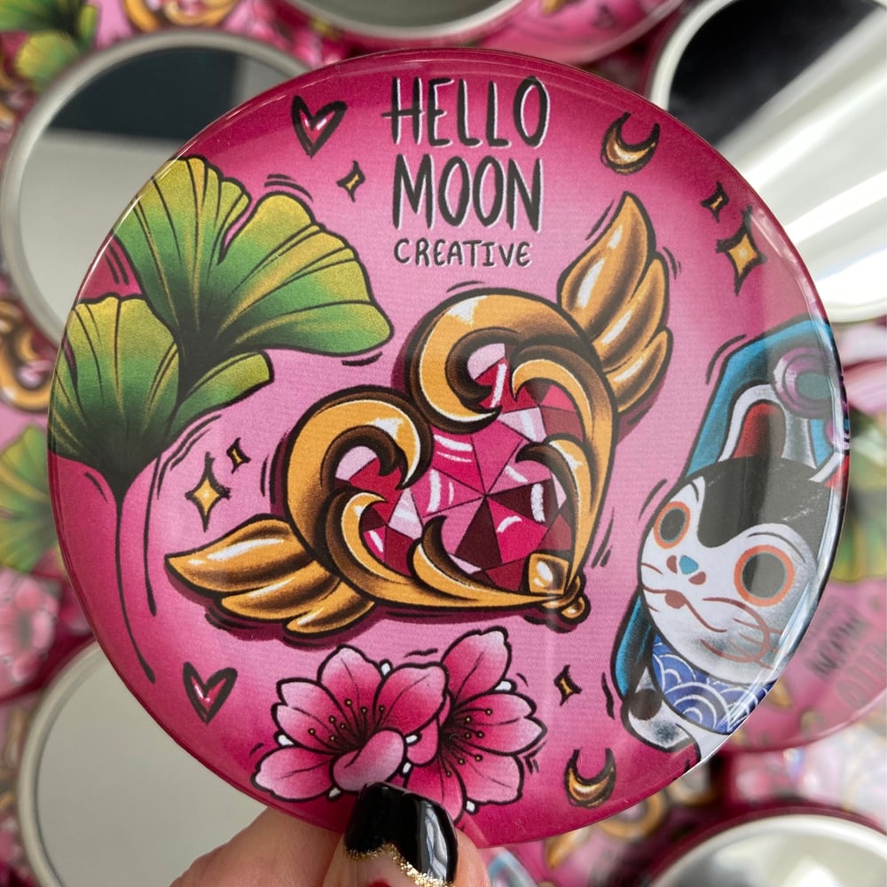 Image of Hello Moon Pocket Mirror