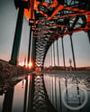 TYNE BRIDGE REFLECTION