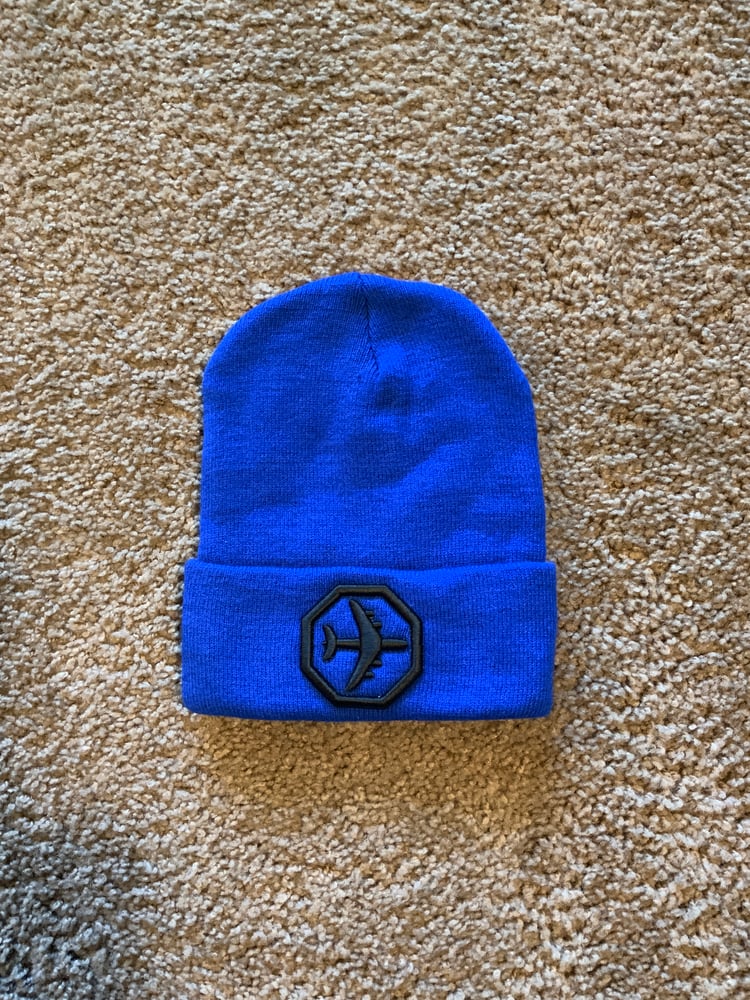 Image of Fly Beanie-Blue 
