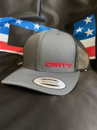 Image 1 of CHARCOAL SNAPBACK CURVED BILL