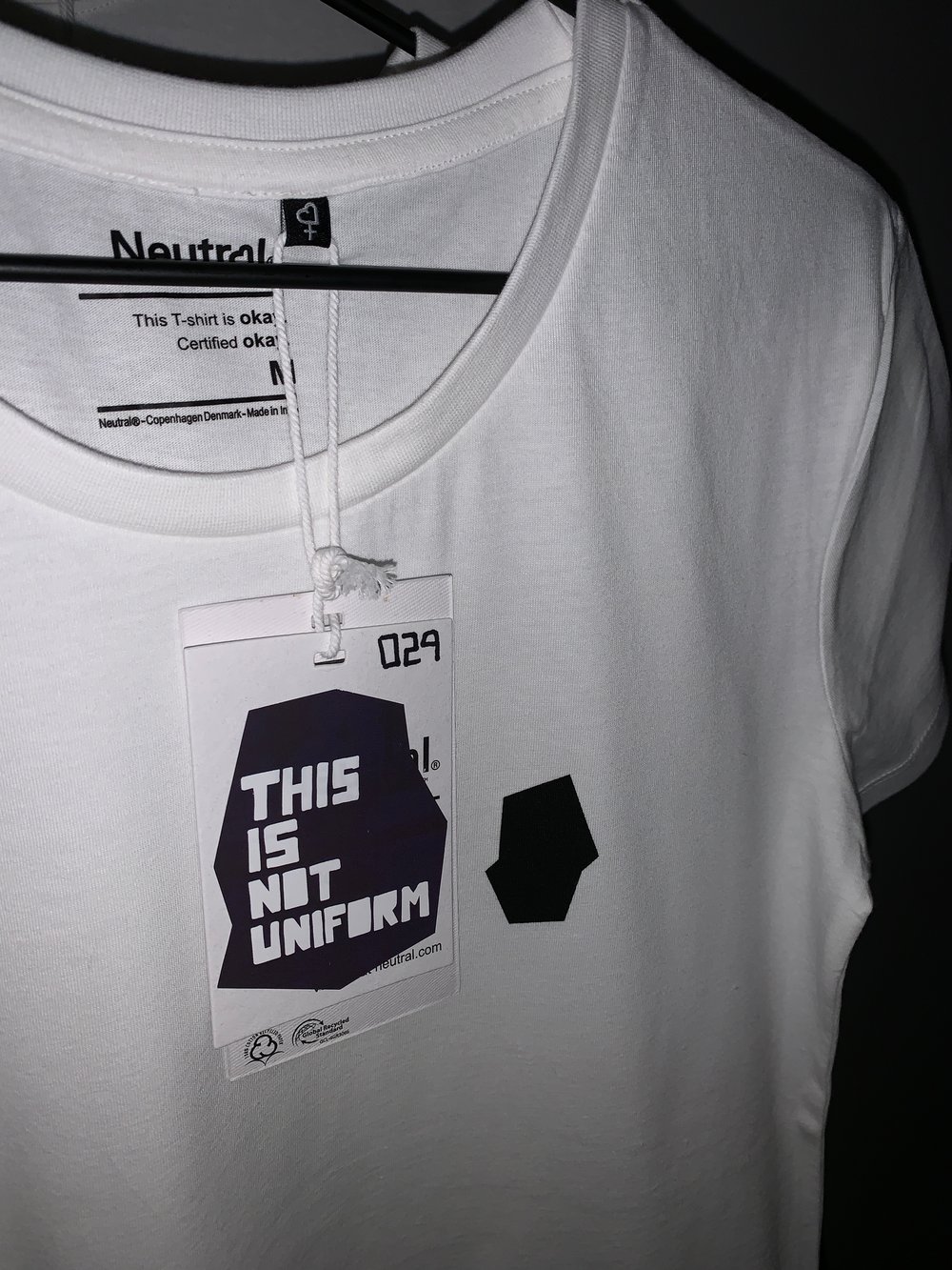 #029 M Womens Fitted Tee