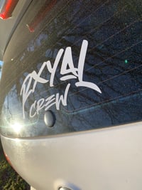 Rxyal Crew Curved Wiper Sticker
