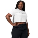 Image 4 of Ancestor's Work- Crop Top (white)