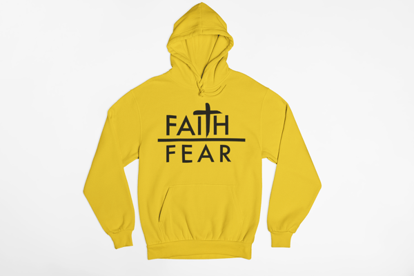 Image of Faith over Fear Hoodie- Unisex