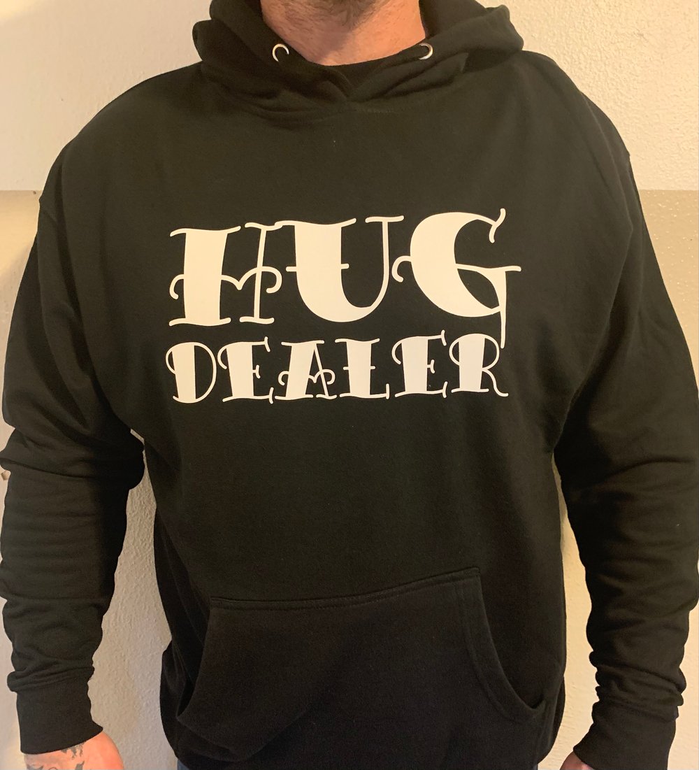 Unisex Hug Dealer midweight hoodie