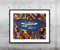 Image 2 of “Cool Drippings” print 