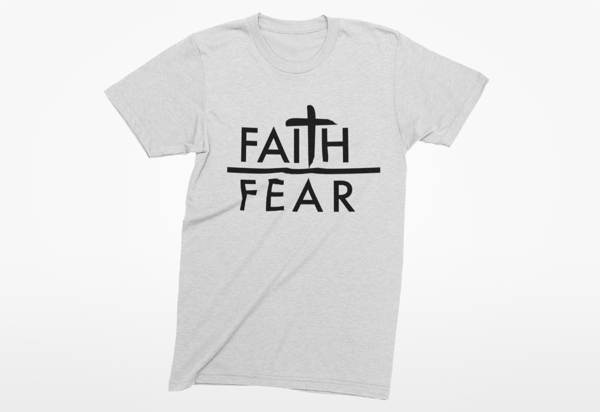 Image of Faith Over Fear Tee- Unisex