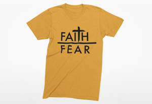 Image of Faith Over Fear Tee- Unisex