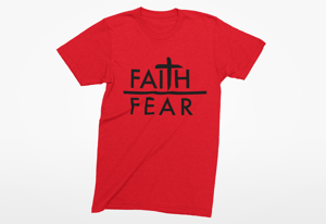 Image of Faith Over Fear Tee- Unisex